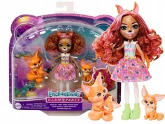 Куклы enchantimals семейство лисы филигри