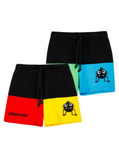 Шорты детские 2 шт PlayToday 12419092, разноцветный, 80