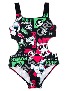 Купальник слитный детский PlayToday 12441047, разноцветный, 146