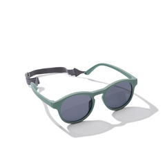 Очки солнцезащитные UV400 Happy Baby, с защитой от ультрафиолета, с ремешком, зеленые