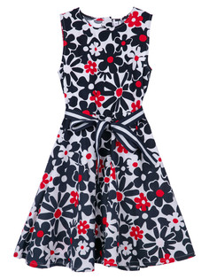 Платье детское PlayToday 12421619, разноцветный, 164