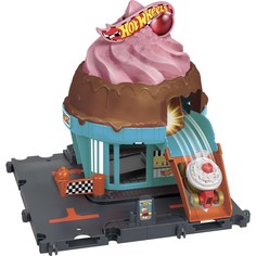 Набор Hot Wheels City Lets Race Ice Cream Shop Магазин мороженого игровой, HTN77