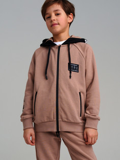 Толстовка детская PlayToday 12411165, бежевый, 170