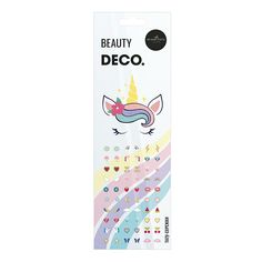 Тату-сережки Deco Stick On Earings by Miami tattoos unicorn