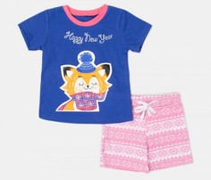 30231 Комплект: футболка, шорты "Лисенок" КОТМАРКОТ 116