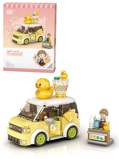 Конструктор LOZ 4209 Mini Street Автомобиль с уточкой 260 дет