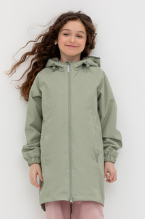Плащ детский CROCKID 2G LJKT 0220, зеленый чай, 134