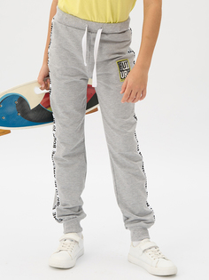 Брюки детские КотМарКот 5531833, серый меланж, 140