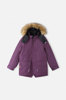 Парка Reima 5100105A для девочек, цвет Темно-фиолетовый р.152