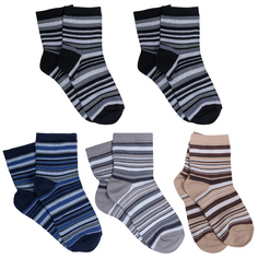 Носки детские LorenzLine 5-Л31 цв. бежевый; серый; синий; черный р. 44905