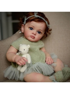 Мягконабивная кукла Реборн девочка Алиса, 60 см Reborn