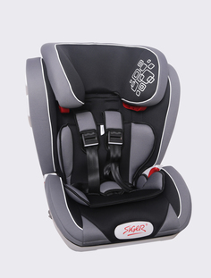 Автокресло детское 9-36 кг Siger Индиго (8 месяцев-12 лет) isofix черное Azard