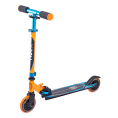 Самокат RIDEX Rebel, городской, 2-колесный, 125мм, 125мм, оранжевый/голубой [ут-00018382]