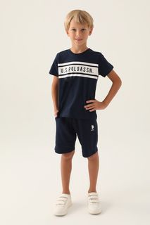 Костюм повседневный детский U.S. POLO Assn. US1774-V1, черный, 110