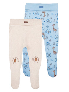 Ползунки 2 шт PlayToday 12419016, разноцветный, 62