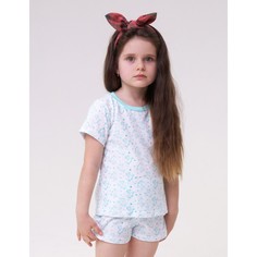 Пижама детская КотМарКот 2671236 белый 128