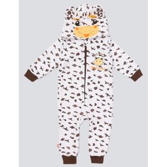 Комбинезон детский КотМарКот 6400939 белый 68