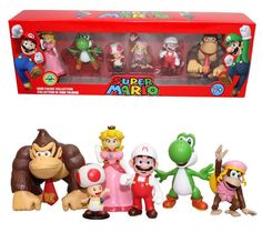 Фигурка Набор коллекционный Mario 3 Марио No Brand