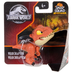 Фигурка Jurassic World Сбежавшие динозаврики Snap Squad Велоцираптор