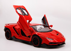 Игрушечная машинка Lamborghini Huracan, красный, 21 см No Brand