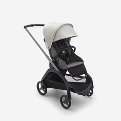 Коляска прогулочная Bugaboo Dragonfly Graphite, Grey melange, Misty white, 6м+