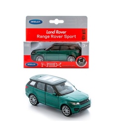 Модель машины Welly 1:38 Range Rover Sport зеленый 43698