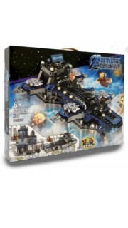 Конструктор Avenges Летающий авианосец Геликарриер, 587 дет, 64139