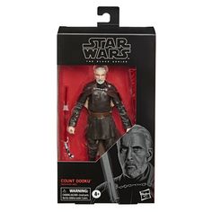 Фигурка Hasbro Звездные войны Черная серия - Граф Дуку, 15 см E8072