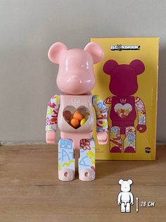 Фигурка Игрушка Bearbrick UM Junior 28 см No Brand