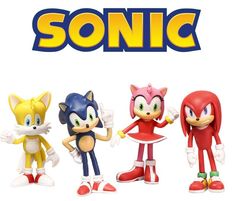 Фигурка Sonic All Stars набор 4шт No Brand