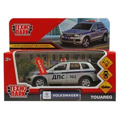 Машина металл свет-звук Фольксваген Таурег Полиция, 12 см. Технопарк TOUAREG-12SLPOL-SR