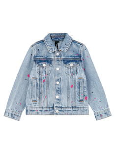 Куртка джинсовая детская PlayToday 12422551, синий, 104