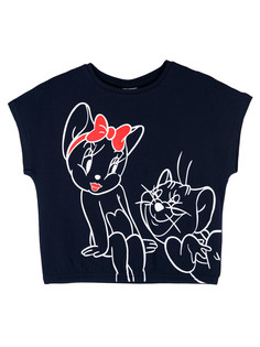 Фуфайка трикотажная (футболка) PlayToday 12441159, 164, черный