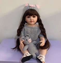 Силиконовая кукла Реборн девочка Матильда, 55 см Reborn