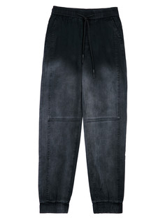 Брюки текстильные джинсовые для мальчиков PlayToday 12411235, 152, серый