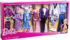 Кукла Barbie и Кен, коллекционный набор с одеждой и аксессуарами