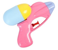 Игрушка для игры в ванной Пистолет - брызгалка, цвет МИКС