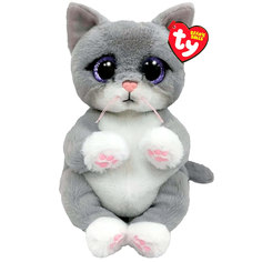 Мягкая игрушка Серый котенок Ty 15 см