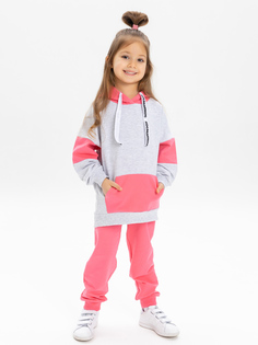 Костюм спортивный детский КотМарКот 7431823, серый, 128