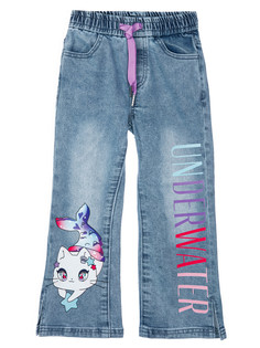 Джинсы детские PlayToday 12422267, голубой, 104