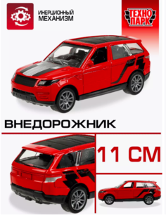 Машина Технопарк Внедорожник красный