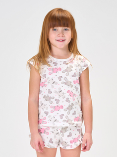 Пижама детская КотМарКот 280540730, белый, 122