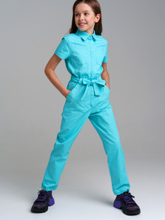 Комбинезон детский PlayToday 12421094, голубой, 152