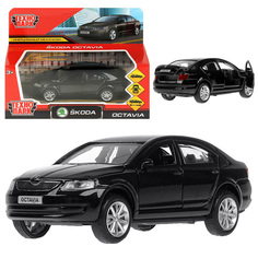 Машина металлическая Технопарк SKODA OCTAVIA OCTAVIA-12-BK