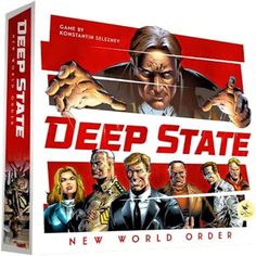 Настольная игра Crowd Games CGA03000 Deep State New World Order на английском языке