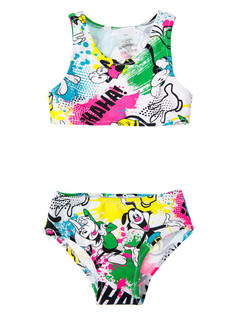 Купальник раздельный детский PlayToday 12449008, разноцветный, 80