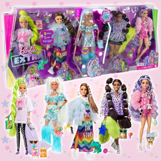Коллекционный набор 5 кукол Барби Barbie Extra