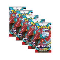 Дополнение Nintendo для Покемон ККИ: 5 бустеров Pokemon Scarlet & Violet Paradox Rift англ