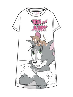 Сорочка ночная детская PlayToday 12441226, белый, 164