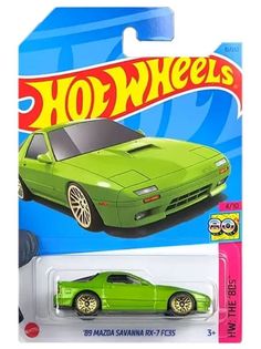 Машинка Hot Wheels легковая машина HKG81 металлическая 89MAZDA SAVANNA RX-7 FC3S